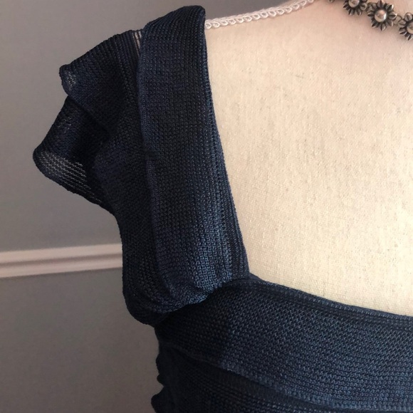 M.S.S.P Max Studio Gorgeous Blue Dress - Picture 5 of 7